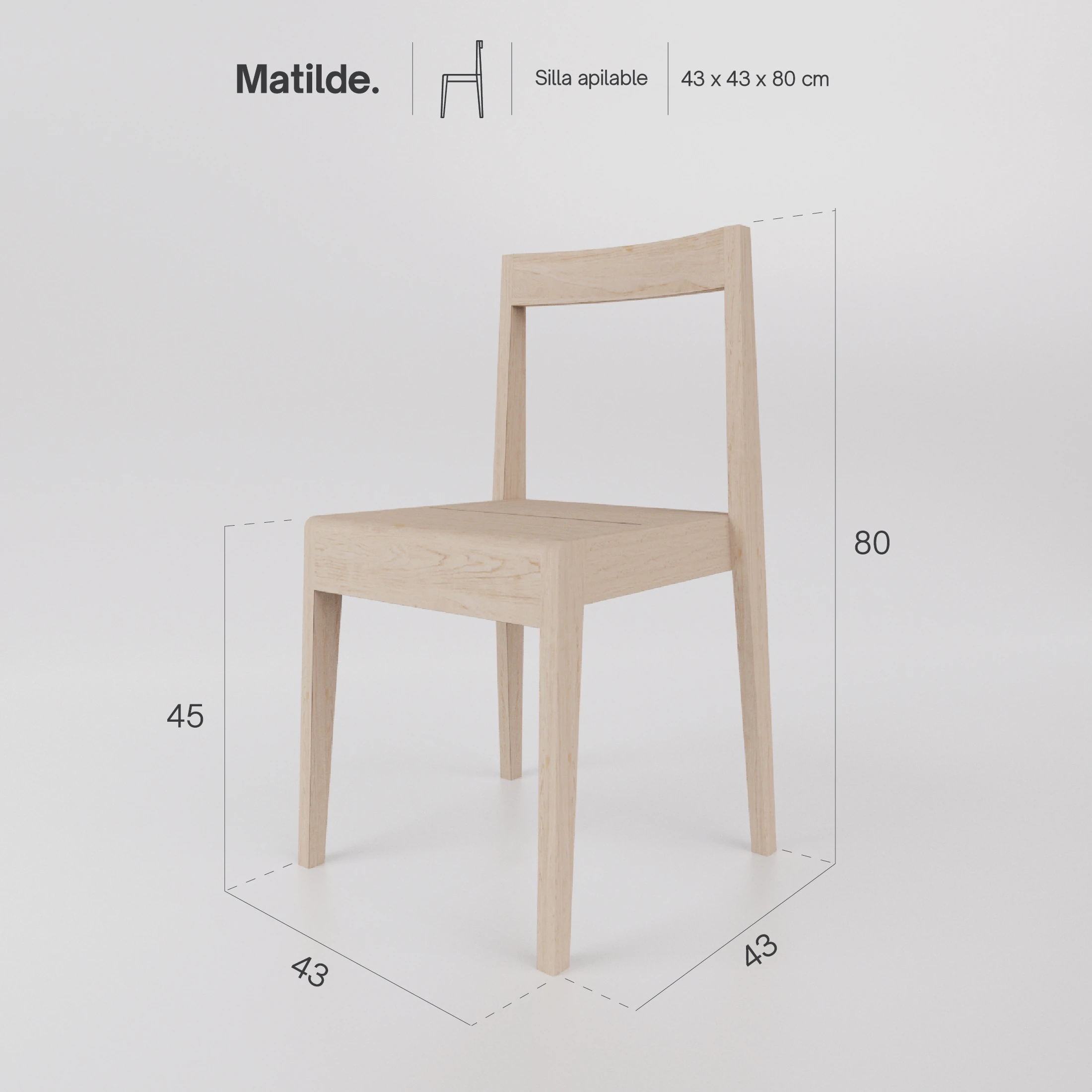 Silla Matilde