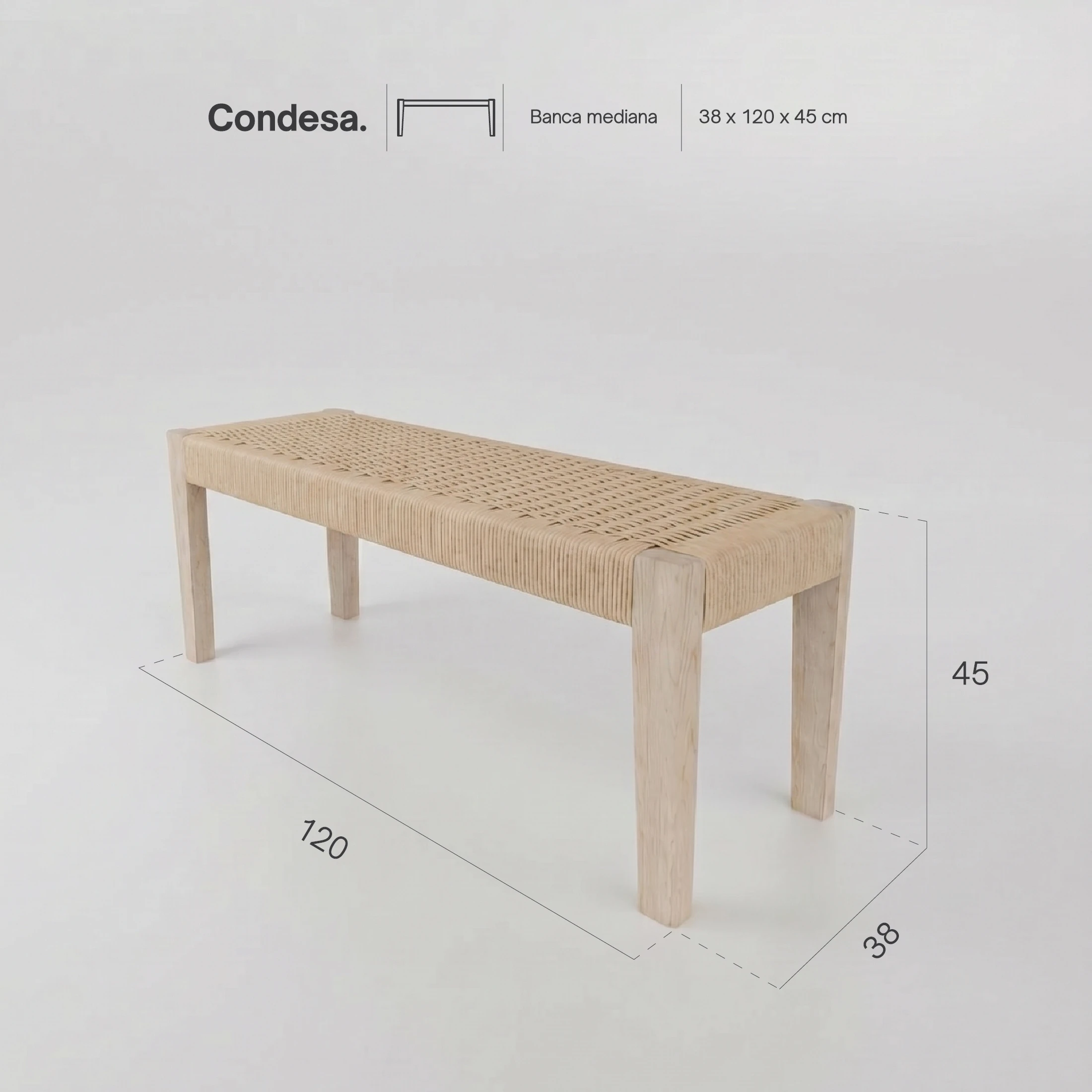 Banca Condesa 120